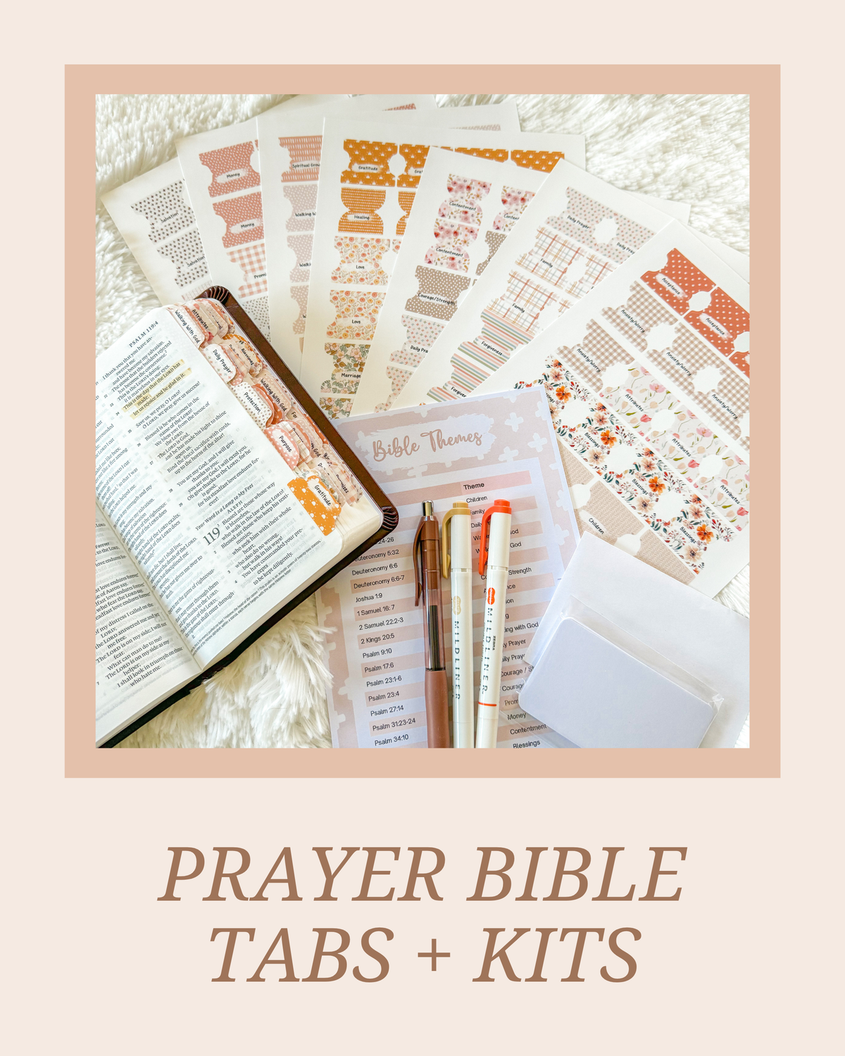 Prayer Bible Tabs + Kits