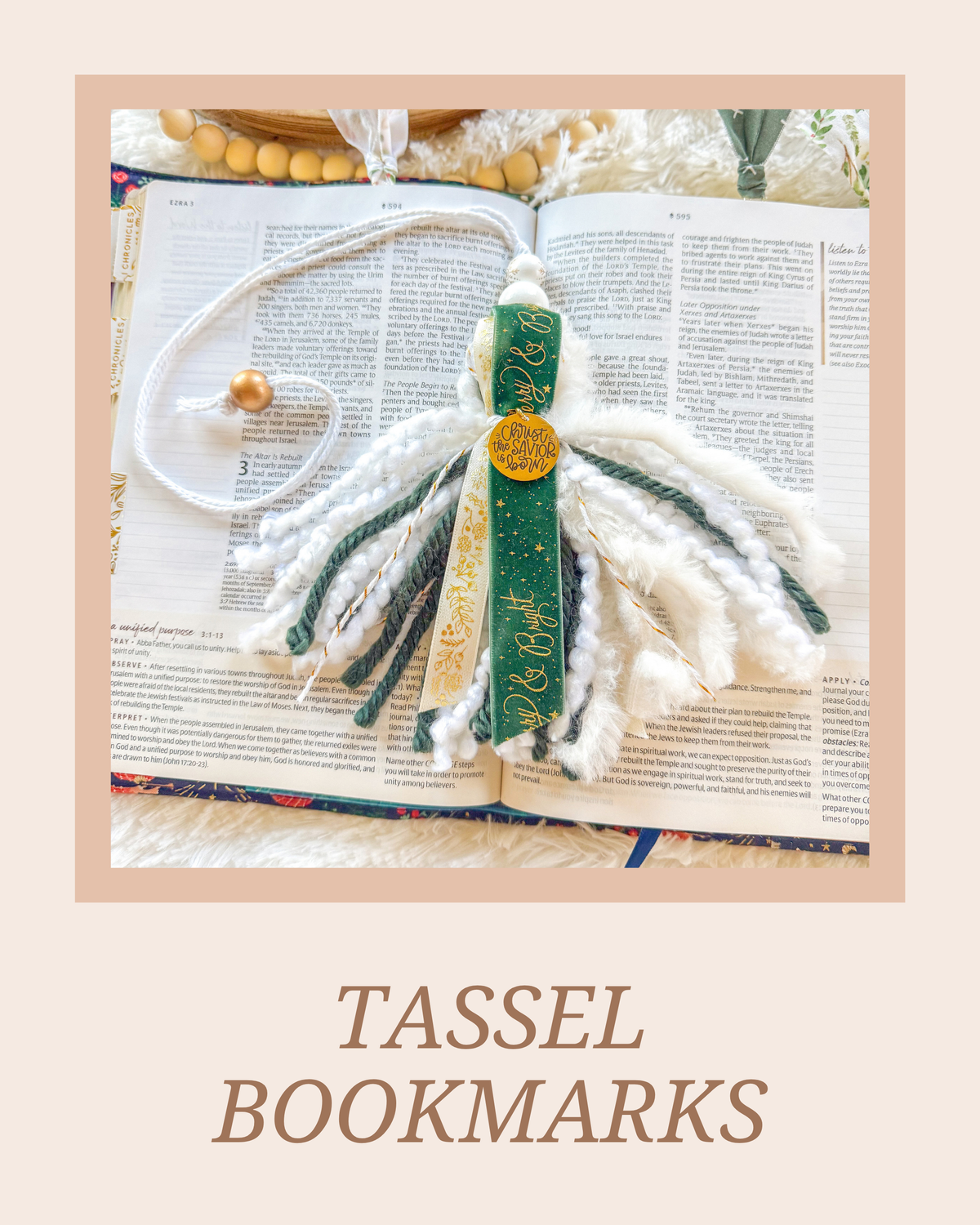 Bible Tassel Bookmarks