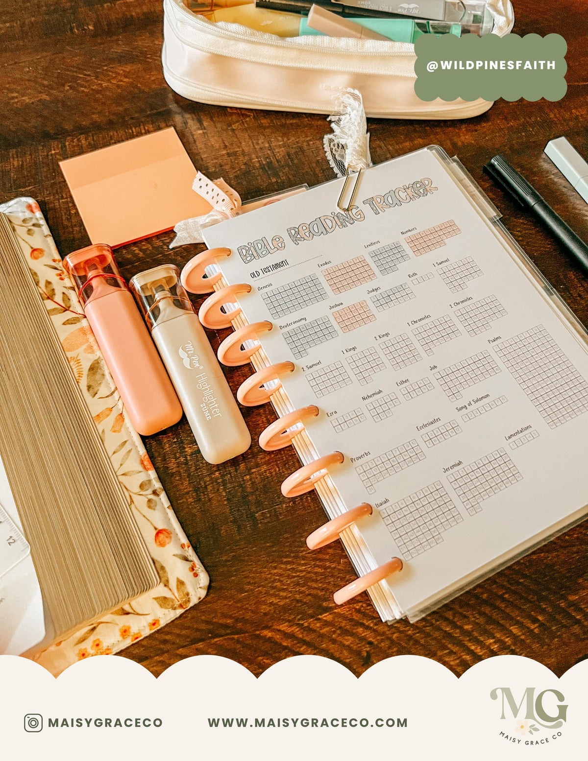 Printable Bible Reading Tracker, Old & New Testament