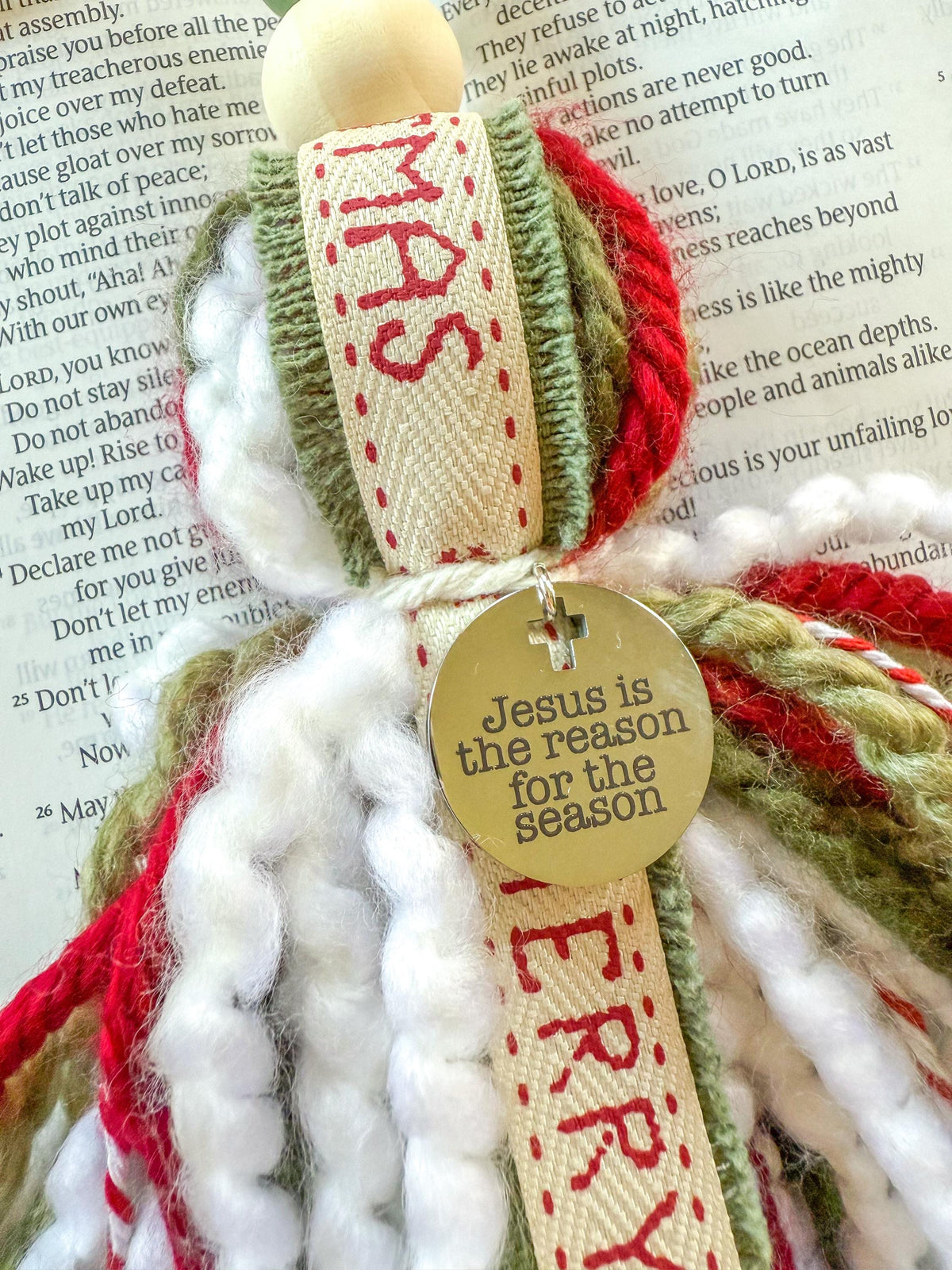 Christmas Bible Tassel Bookmark