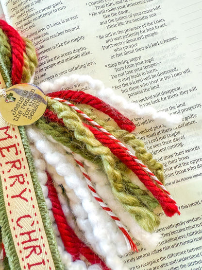 Christmas Bible Tassel Bookmark