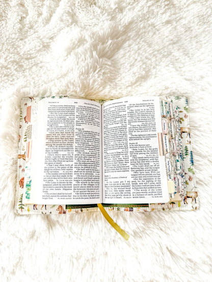 Woodland Prayer Bible Kit, Tabs, Verse List, Christian Gift