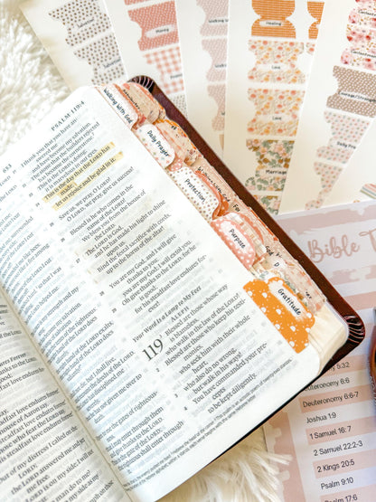 Prayer Bible Kit, Bible Tabs, Bible with Tabs, Gift Bible, Mother's Day Bible, Women's Bible, Loaded Bible, Cute Bible Tabs, Custom Bible