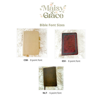 Floral Bees Prayer Bible Kit, Bible Tabs