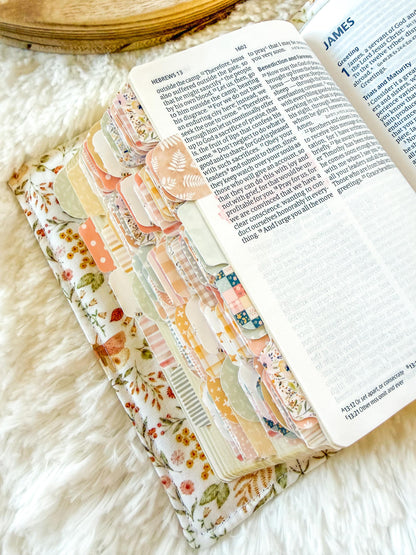 Floral Bees Prayer Bible Kit, Bible Tabs