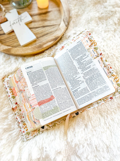 Floral Bees Prayer Bible Kit, Bible Tabs