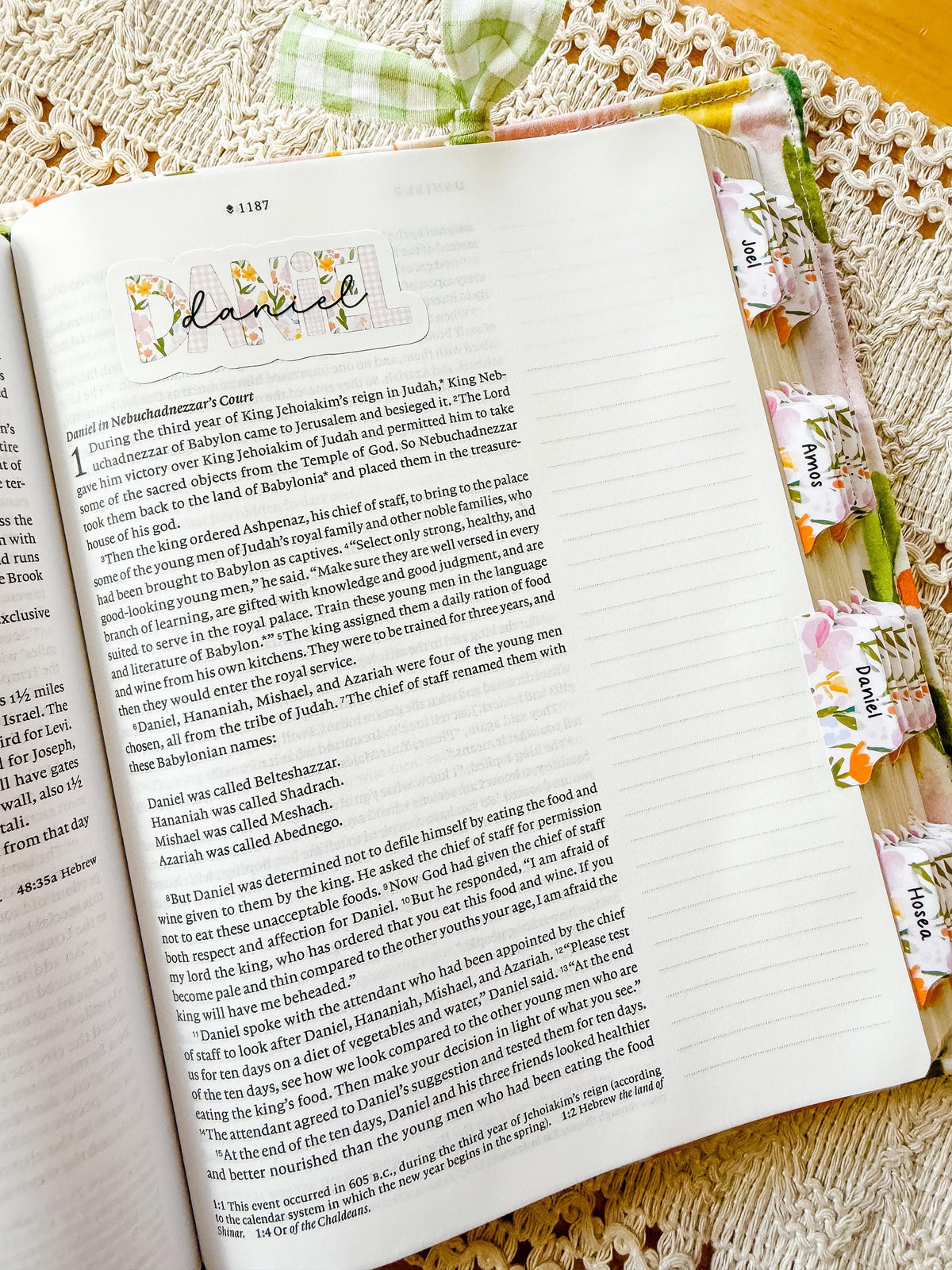 Books of the Bible Header Stickers
