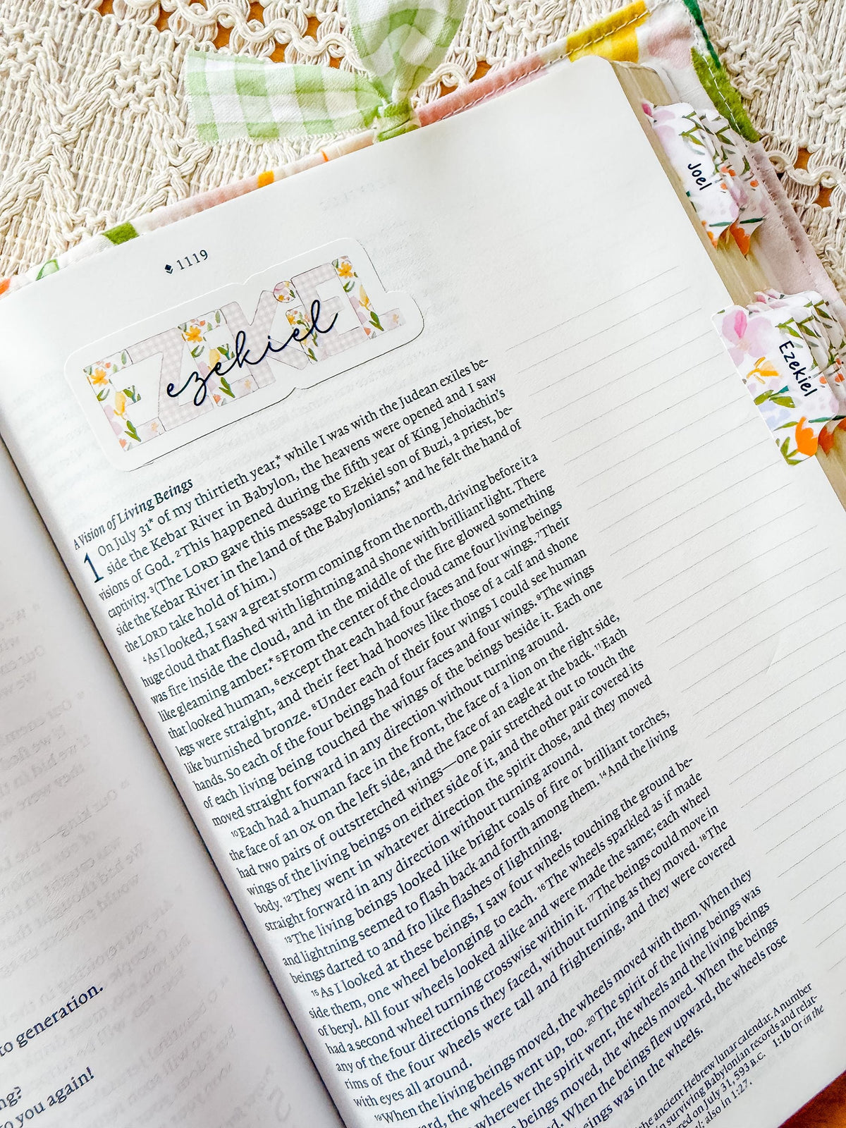 Books of the Bible Header Stickers