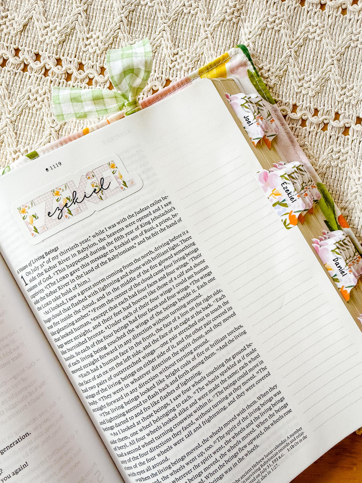 Books of the Bible Header Stickers